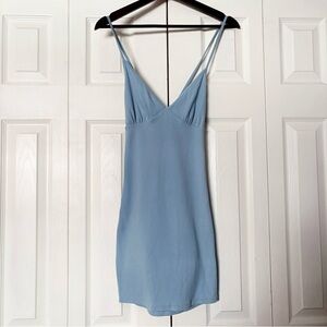 NWT Garage Strappy Back Cami Dress - Ashley Blue